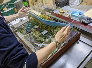 【ディスプレイケース　オーダーメイド】ジオラマケース　鉄道模型